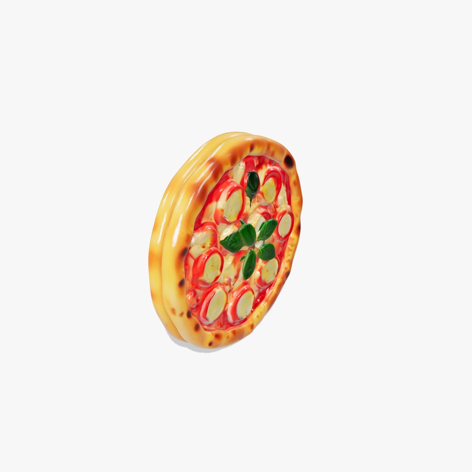 Margherita Pizza Delicious Render model pack